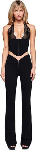 I.AM.GIA Women's Ellena 2.0 Curved Waist Zipper Pant in Kuwait