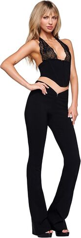 I.AM.GIA Women's Ellena 2.0 Curved Waist Zipper Pant in Saudi Arabia