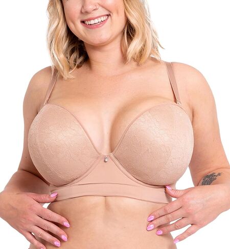 Curvy Kate Hey Girls SuperPlunge حمالة صدر متعددة الاتجاهات لاتيه بيج in Kuwait