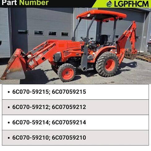 6C070-59214 كاتب موتور لجرار كوبوتا B26 B2630 B2650 B2710 B2910 B3000 B3030 B2710HSD B2910HSD B3030HSD B3030HSDC B3200 B3300 B3350 B7800 استبدال المحرك V1505 6C070-59215 6C070-59210 in Saudi Arabia