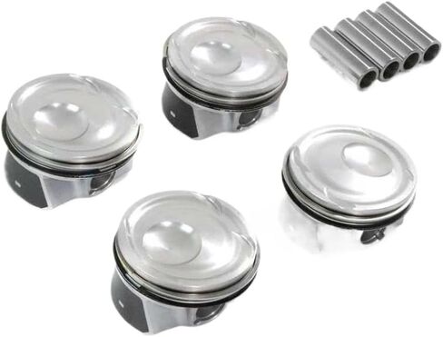 4 قطعة 87 مللي متر مجموعة المكبس والخواتم EJ7Z6108A EJ7Z6148A EJ7Z6108E EJ7Z6140A متوافق مع 2015-2019 فوكس موستانج MKC 4 Cyl 2.3L in Kuwait