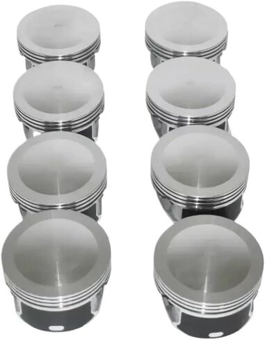 Pistons And Rings Set Fit 5.7L V8 GAS Compatible With Ram Durango Charger 2500 300 5.7L HEMI OHV 03-08 in Saudi Arabia