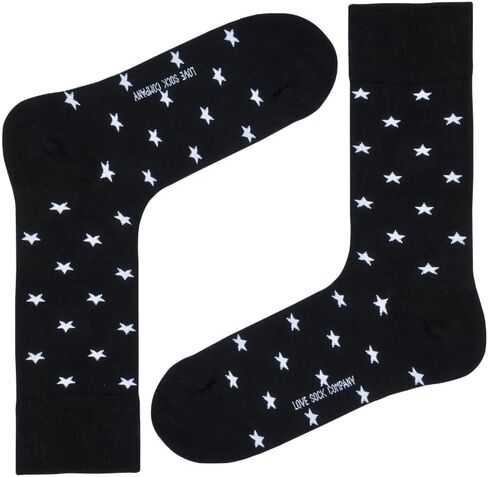 جوارب Love Sock Company Premium Crew للنساء مقاس 6-9 - مقاومة للانزلاق، مقدمة غير مخيطة، راحة جورب البنطلون in Kuwait