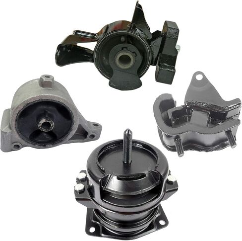 Compatible with 06-09 Honda Ridgeline 3.5L Engine Motor and Automatic Transmission Mount Set of 4PCS A4576 A4523 A4519 A4531 2006 2007 2008 2009 in Saudi Arabia