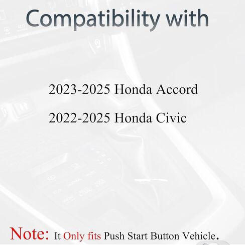 Key Fob Keyless Entry Fits for Honda Accord 2023-2025 / Honda Civic 2022-2025 Remote Control Push Start Proximity Smart Key Replacement FCC ID: KR5TP-4 in Saudi Arabia