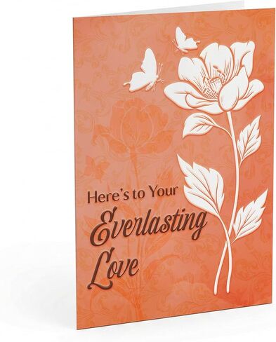Decorably 18 Pack Foiled 5x7in Textured Happy Anniversary Cards for Couples with Envelopes and Stickers, 9 Lovely Designs for Parents, Grandparents, with Printed Message Inside - Gifting, Mailing in Saudi Arabia