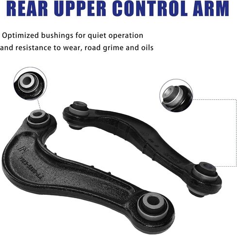 K642097 K642096 K750184 Rear Upper Lower Control Arm w/Bushings Lateral Arms Rear Sway Bar Link Assembly Replacement for 2007-2010 Ford Edge 09-10 Lincoln MKX-6pcs Suspension Kit in Saudi Arabia