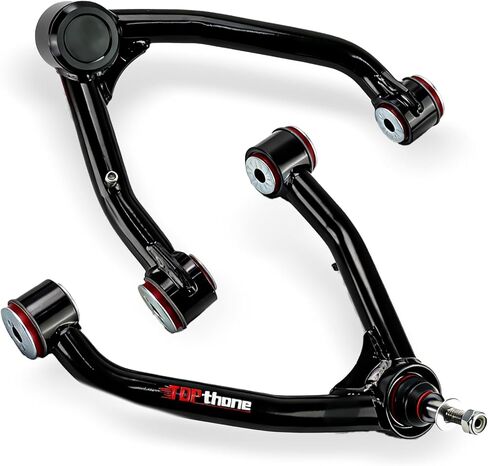 2-4" Front Upper Control Arms for 2007-2018 Chevy Silverado & GMC Sierra 1500, 2007-2014 Suburban/Tahoe/Yukon/Escalade ESV - Heavy Duty Tubular Design with Greasable Ball Joints in Kuwait