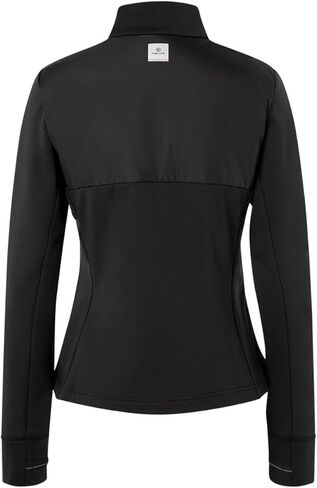 FIRE and ICE L Hedda Zip Sweater, Black, Large in Kuwait
