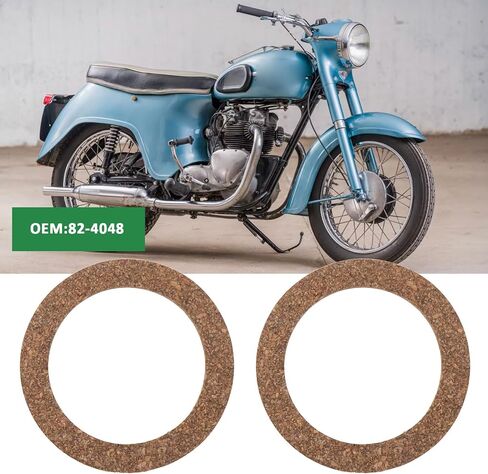 4Pcs Tank Cap Gasket 82-4048 Compatible with Triumph BSA Norton AJS 2.5 inch Tank Cover in Saudi Arabia