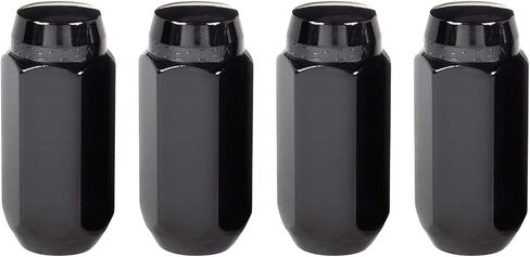 McGard 64022 أسود (M14 × 1.5 حجم الخيط) صامولة على شكل مقعد مخروطي، (مجموعة من 4) in Saudi Arabia