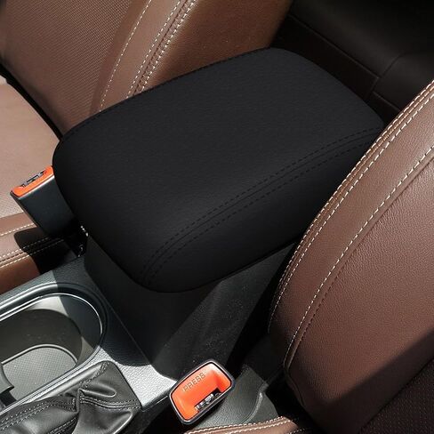 Center Console Cover for Subaru Forester 2013-2018 (Black),Waterproof Leather Anti-Scratch Armrest Cover for 2013 2014 2015 2016 2017 2018 Subaru Forester Accessories. in Kuwait