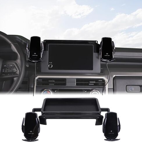 Aunginsy Center Console Dash Storage Tray Compatible with Toyota Tacoma 2024 2025 2026, Car Dashboard Storage Box Organizer Holder Insert Mounted Tray ABS Interior Accessories, Only Fit 8-inch Screen in Saudi Arabia