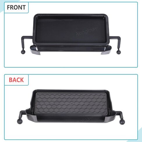 Aunginsy Center Console Dash Storage Tray Compatible with Toyota Tacoma 2024 2025 2026, Car Dashboard Storage Box Organizer Holder Insert Mounted Tray ABS Interior Accessories, Only Fit 8-inch Screen in Saudi Arabia