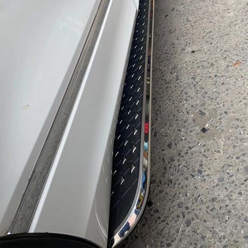 Running Boards for Jeep Grand Cherokee L 2022-2025 Aluminum Side Steps with No Drill Bolt-On Installation Complete Kit Car Accessories (Black 2-PCS) (BXGMTXBDB) in Kuwait