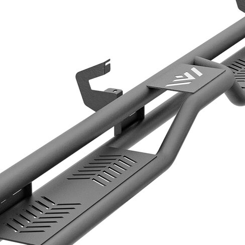 Double Cab Two Raised Steps Running Boards Compatible for 2019-2026 Chevy Silverado & GMC Sierra 1500, 2020-2026 Chevrolet Silverado/GMC Sierra 2500 3500 HD Extended Cab Side Step Nerf Bar in Kuwait