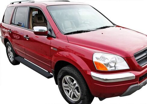 Tuxtreme Running Boards 5 inches Matte Black Compatible with Honda Pilot 2003-2008 & Acura MDX 02-06 Stainless Steel (Side Steps Side Bars) in Kuwait