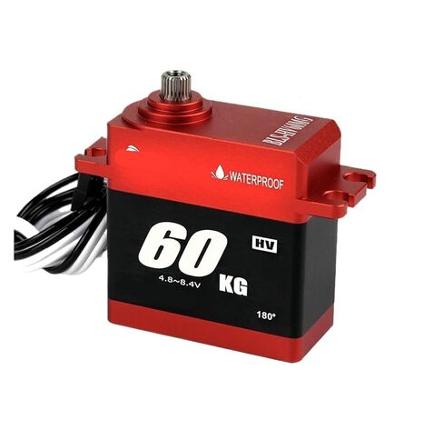 60KG RC Servo BLS-HV60 Metal Digital for Remote Control Cars(180 Degree) in Kuwait