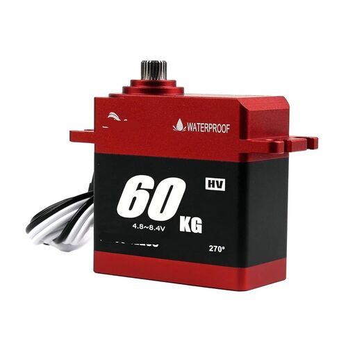 60KG RC Servo BLS-HV60 Metal Digital for Remote Control Cars(180 Degree) in Saudi Arabia