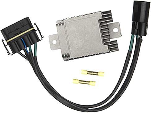 Engine Cooling Fan Module for Mercedes-Benz E320 1998 1999 2000 2001 2002 2003 Replacement 0255453232 1 Pcs in Saudi Arabia