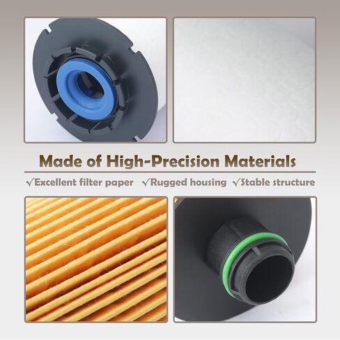 3 Pairs 68235275AA Fuel Filter and 68229402AA Oil Filters Compatible with Dodge Ram 1500 2014-2019 3.0L V6 EcoDiesel Parts Replace 68109834AA WF10245 CS11997 WL10060 CH11794 in Kuwait