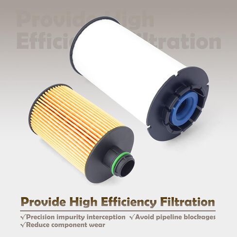 3 Pairs 68235275AA Fuel Filter and 68229402AA Oil Filters Compatible with Dodge Ram 1500 2014-2019 3.0L V6 EcoDiesel Parts Replace 68109834AA WF10245 CS11997 WL10060 CH11794 in Kuwait