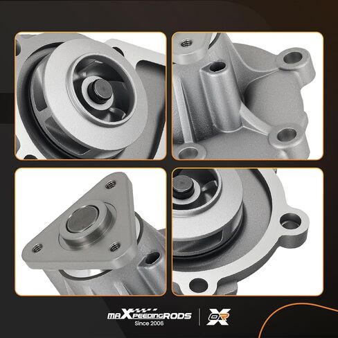 maXpeedingrods AW6038 Engine Water Pump for Chrysler 200 Sebring for Dodge Avenger Caliber Dart Journey for Jeep Compass for Mitsubishi Lancer 2007-2015 4Cyl 2.0L 2.4L Naturally Aspirated in Saudi Arabia