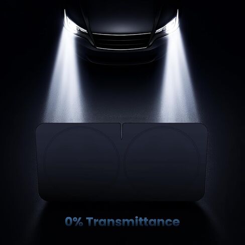 مظلة شمسية للزجاج الأمامي لسيارة Tesla Model S - مظلة شمسية للنافذة الأمامية ملائمة حسب الطلب، تحجب 99% من الأشعة فوق البنفسجية والحرارة، عاكسة للضوء، تصميم مقطوع بالمرآة، قابلة للطي ومقاومة للبهتان، تحافظ على برودة الجزء الداخلي in Kuwait