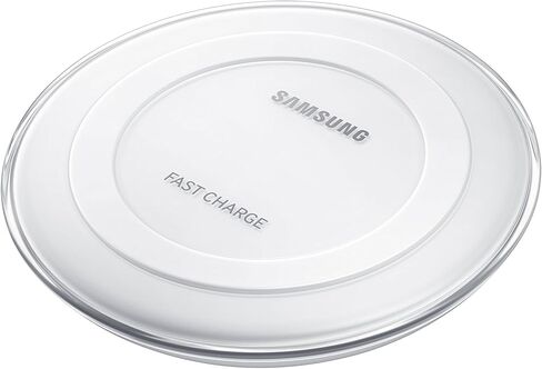 Samsung Qi Certified Fast Charge Wireless Charger Pad - Universally Compatible with Qi Smartphones (Includes a Wall Charger) - US Version - Black/Blue in Saudi Arabia