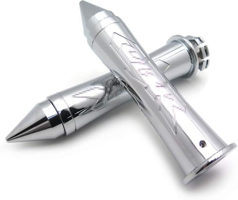 XKMT-Custom 7/8" Handlebar grip Compatible With CBR 600 900 929 954 1000 RR F1 F2 F3 F4 F4i Chromed [B00YWCPL8I] in Saudi Arabia