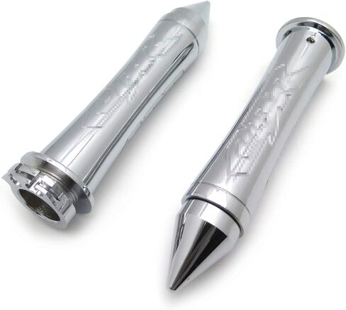 XKMT-Custom 7/8" Handlebar grip Compatible With CBR 600 900 929 954 1000 RR F1 F2 F3 F4 F4i Chromed [B00YWCPL8I] in Saudi Arabia