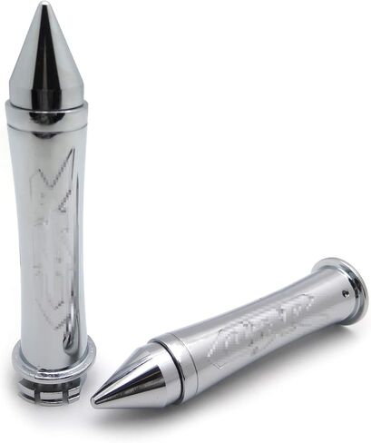 XKMT-Custom 7/8" Handlebar grip Compatible With CBR 600 900 929 954 1000 RR F1 F2 F3 F4 F4i Chromed [B00YWCPL8I] in Saudi Arabia