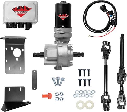 Rugged Front Electric Power Steering Kit for (2008) Polaris RZR 800, Is A Bolt On System, Steers Easily & Gets Rid of Wheel Jerk/Bump Steer When Navigating Rough Terrains, Make Your Ride Better in Kuwait