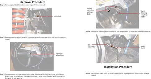 Rugged Front Electric Power Steering Kit for (2008) Polaris RZR 800, Is A Bolt On System, Steers Easily & Gets Rid of Wheel Jerk/Bump Steer When Navigating Rough Terrains, Make Your Ride Better in Kuwait