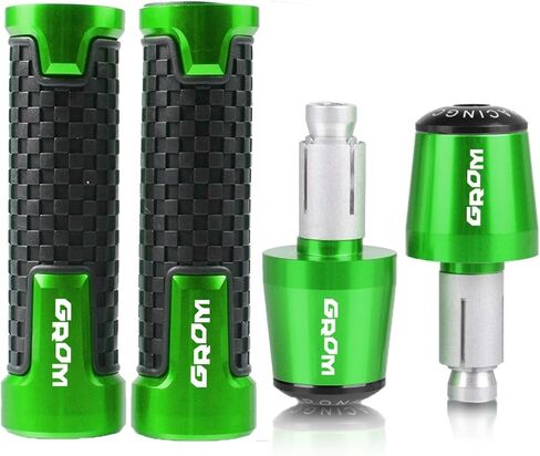 ل H & ONDA GROM MSX125 MSX 125 2014-2021 2015 2016 2017 2020 7/8 ''22 مللي متر دراجة نارية اليد القبضات مقود مقبض مقود دراجة ينتهي التوصيل in Kuwait