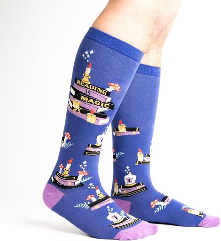Sock It To Me، جوارب نسائية واسعة الساق قابلة للتمدد، جوارب القراءة السحرية، مقاس واحد in Kuwait