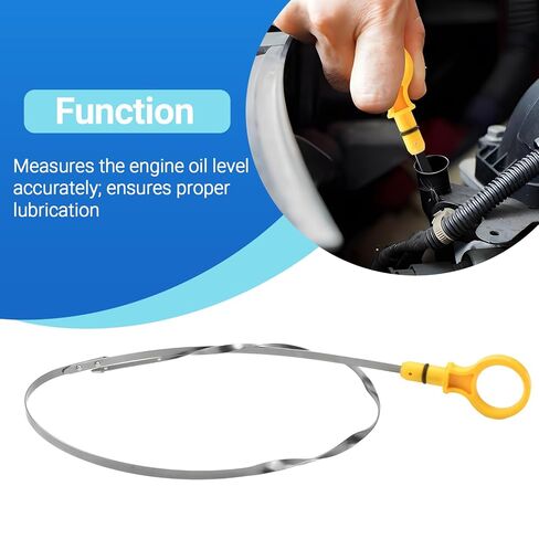 Engine Oil Level Dipstick Fits for 2009-2010 Ford F150 Explorer Sport Trac Mercury Mountaineer 4.6L V8 Replaces 9L3E6750AE 9L3Z-6750-A 9L3Z 6750 A in Saudi Arabia