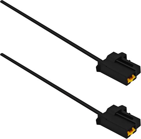 1-Way Horn Connector Plug Speaker Wiring Harness Adapter Compatible with Toyota Lexus Scion Subaru, Replace 90980-10619 9098010619 (2 PCS) in Kuwait