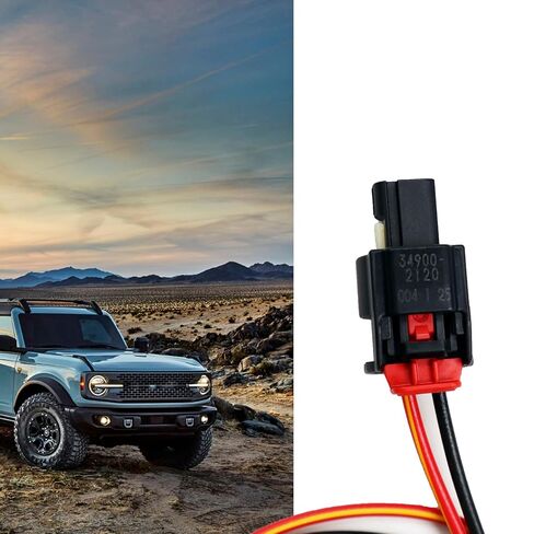 2 Pin Compatible with Ford, Lincoln (Motorcraft) Female 2-PIN WPT-1251 Harness Wire Pigtail in Saudi Arabia