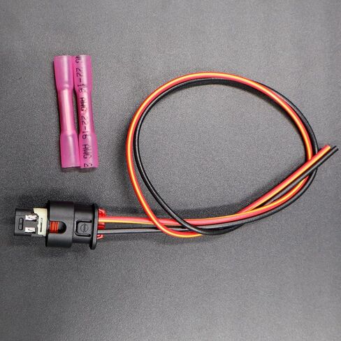 2 Pin Compatible with Ford, Lincoln (Motorcraft) Female 2-PIN WPT-1251 Harness Wire Pigtail in Saudi Arabia