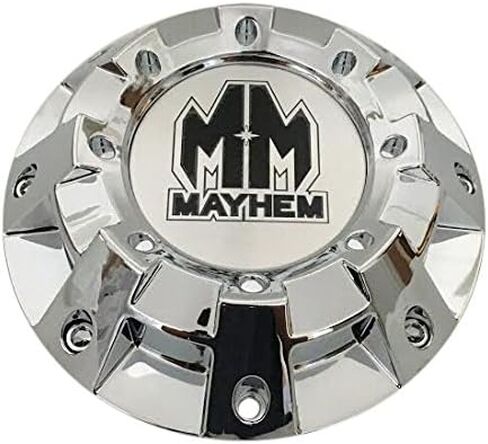 Mayhem Wheels 8100 C108100C 81492090F-2 81492090F-1 Chrome Wheel Center Cap in Kuwait