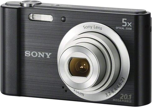 Sony DSCW800/B 20.1 MP Digital Camera (Black) in Saudi Arabia