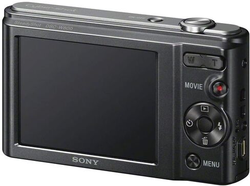 Sony DSCW800/B 20.1 MP Digital Camera (Black) in Saudi Arabia