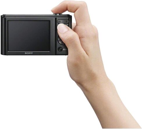 Sony DSCW800/B 20.1 MP Digital Camera (Black) in Saudi Arabia