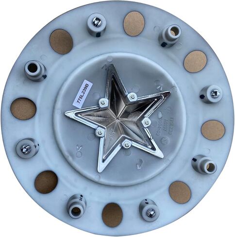 Wheel Center Cap KMC XD Series Rockstar Wheel Hub Cap 775L239B Dually Matte Black 4PCS in Kuwait