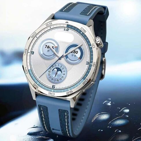 حزام نايلون رسمي 22 مللي متر لساعة هواوي GT 5 4 46 مللي متر ساعة 4 5 برو GT 3 2 برو 46 مللي متر سوار رياضي مركب من السيليكون سوار ساعات in Kuwait
