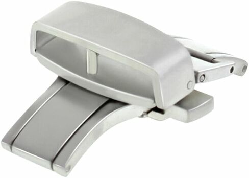Ewatchparts 24mm Thicker Rubber Leather Deployment Clasp Compatible With Watch Band Strap 3.5mm-5.5mm in Saudi Arabia