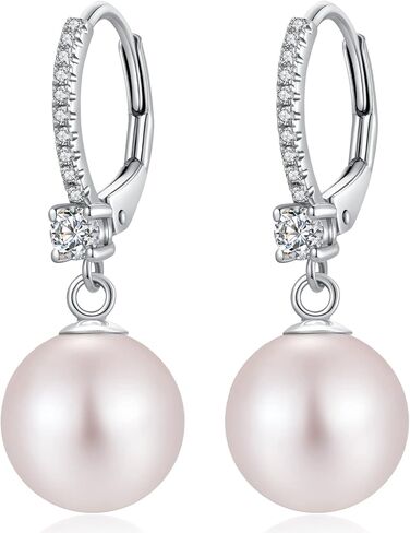 Pearl Earrings by Han han Jewelry in Saudi Arabia