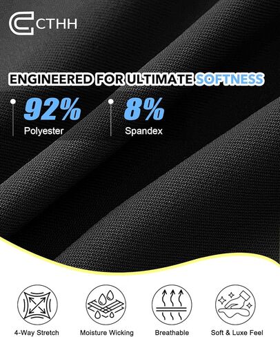 CTHH 3 قطع من سراويل كابري مع جيوب - سراويل يوجا عالية الخصر بطول الركبة، شورتات لراكبي الدراجات النارية للنساء للجري في الصيف in Kuwait