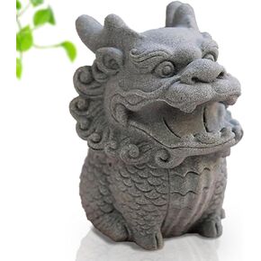 منحوتة كيلين، تماثيل صينية، تمثال صغير للحيوانات، وزن ورق مسند الفرشاة الإبداعي للخط الإبداعي الثقافي لراحة الفرشاة، مسند قلم هدية، مقتنيات مكتب من الحجر الرملي الأخضر in Kuwait